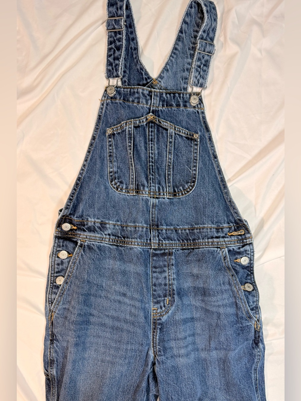 Old Navy Blue Denim Women's Overalls